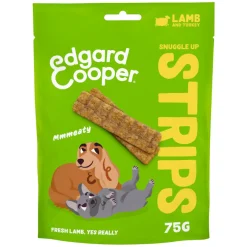 Edgard & Cooper Tiras de Cordero y Pavo snack para perros Clearance