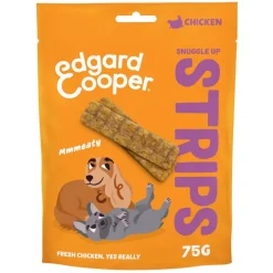 Edgard & Cooper Tiras de Pollo snack para perros Discount