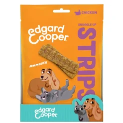Edgard & Cooper Tiras de Pollo snack para perros Discount
