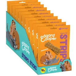 Edgard & Cooper Tiras de Pollo snack para perros Discount