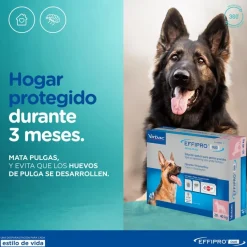Virbac Effipro Duo pipetas antiparásitos para perros Discount