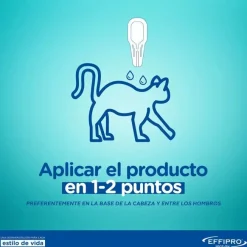 Virbac Effipro Pipetas Antiparasitarias para gatos Clearance