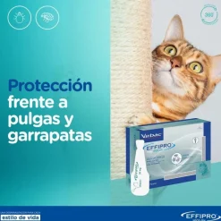Virbac Effipro Pipetas Antiparasitarias para gatos Clearance