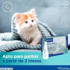 Virbac Effipro Pipetas Antiparasitarias para gatos Clearance