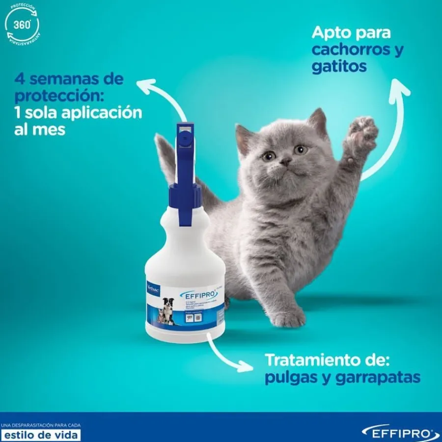Virbac Effipro Spray antiparasitario para perro y gato Best