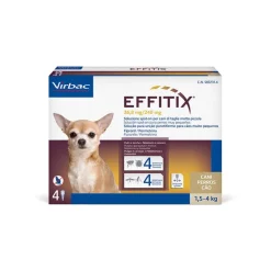 Virbac Effitix Antiparasitario en Pipetas para perros