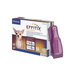Virbac Effitix Antiparasitario en Pipetas para perros