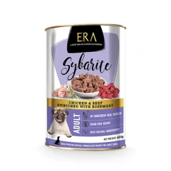 ERA Sybarite Adulto Pollo, Tern y Romero en paté lata para perros Clearance