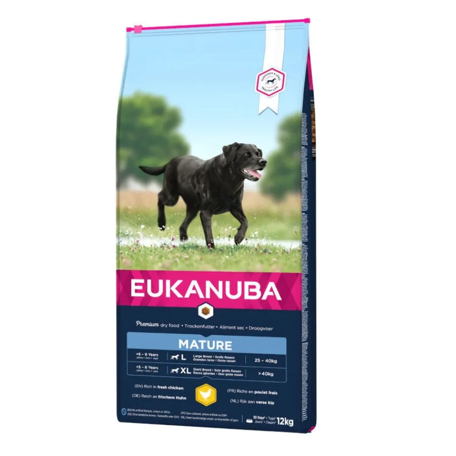 Eukanuba Mature Pollo pienso para perros Outlet