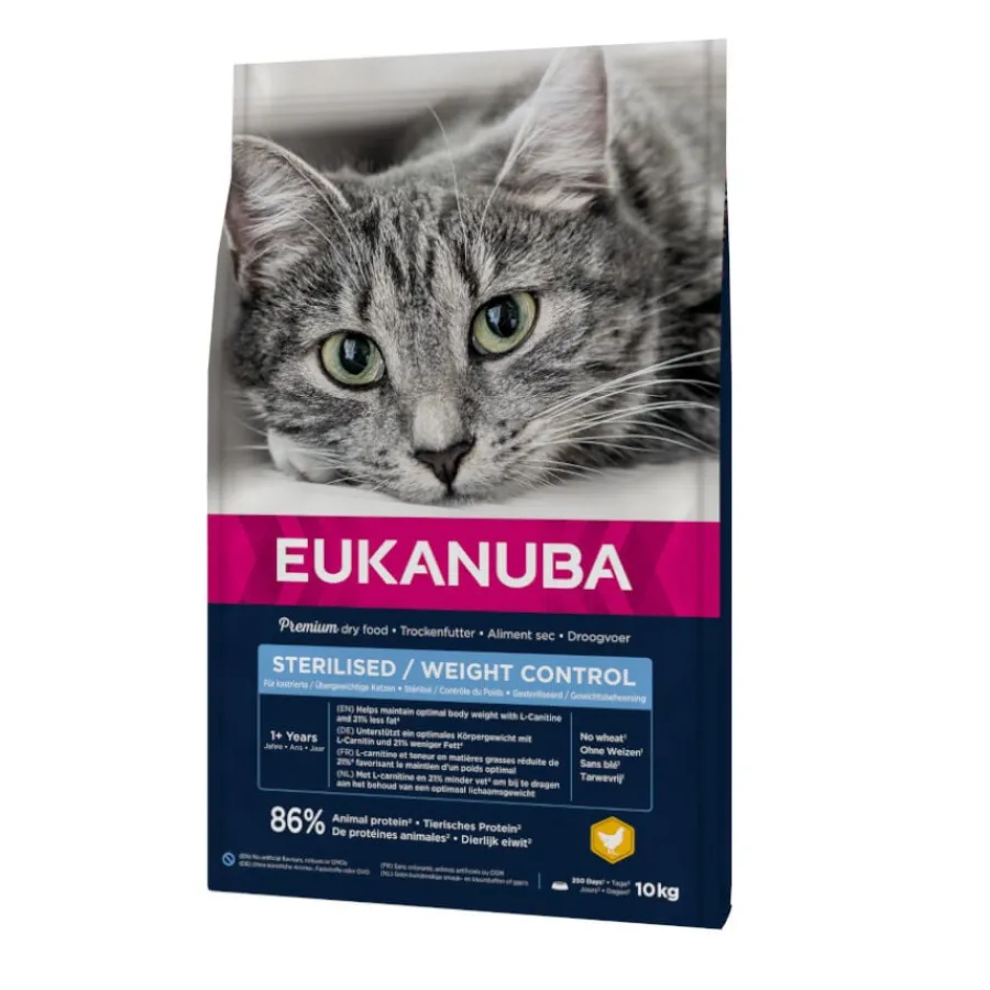 Eukanuba Sterilised Weight Control pienso para gatos Clearance