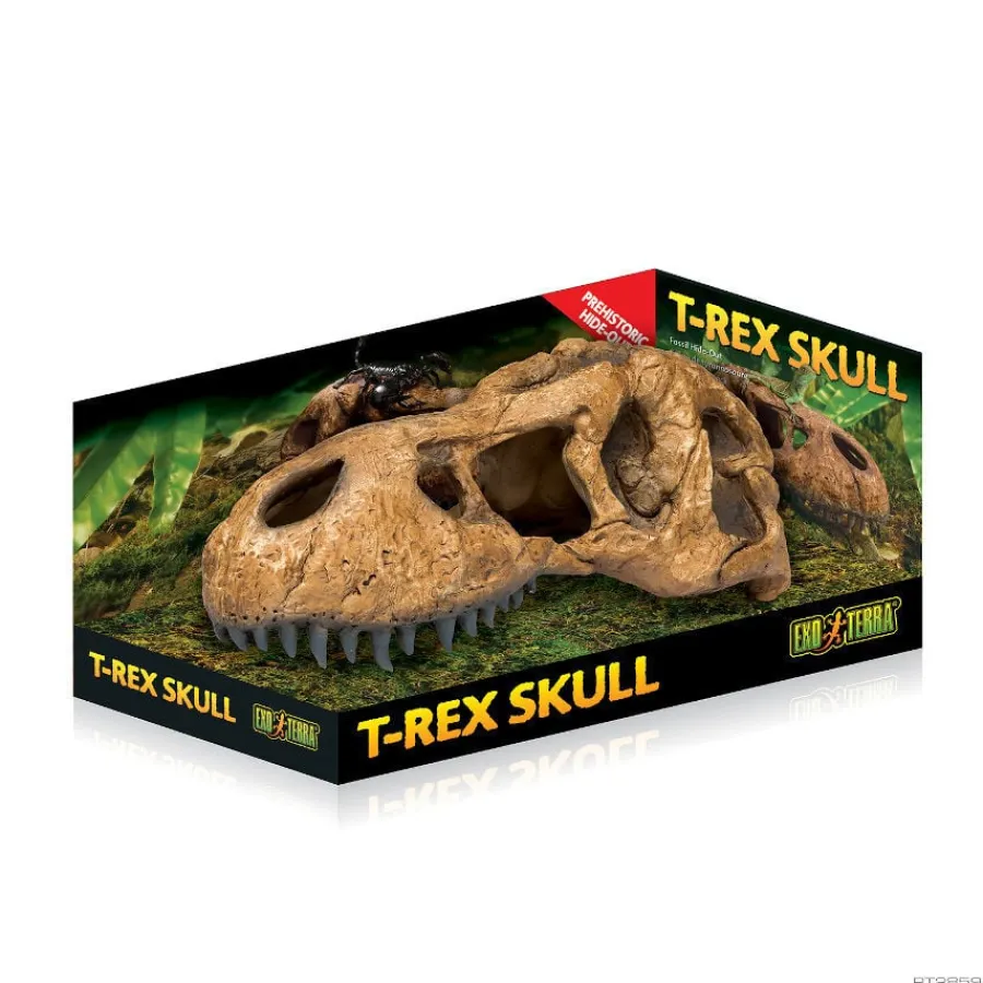 Exo Terra Cráneo de T-Rex Cueva para terrarios Discount
