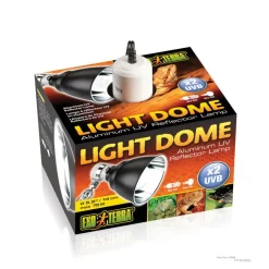 Exo Terra Light Dome Portalámparas de Aluminio Reflectante de UV Hot
