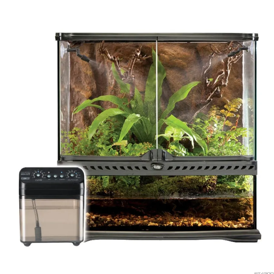 Exo Terra Monsoon Solo II Sistema de Lluvia para terrarios New