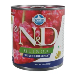 Farmina N&D Control de Peso Quinoa lata para perros New