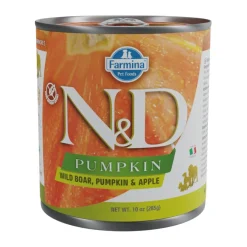 Farmina N&D Pollo, Jabalí, Calabaza y Manzana lata para perros Clearance