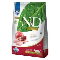 Farmina N&D Prime Adulto Pollo y Granada pienso para gatos
