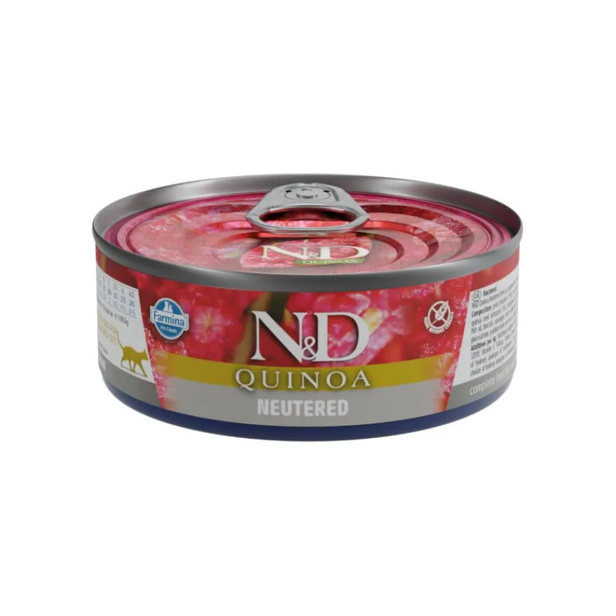 Farmina Farmine N&D Esterilizado Quinoa y Cerdo lata para gatos Outlet
