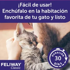 Feliway Classic Difusor y/o Recambio Tranquilizante para gatos Clearance