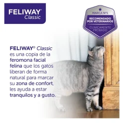 Feliway Classic Difusor y/o Recambio Tranquilizante para gatos Clearance