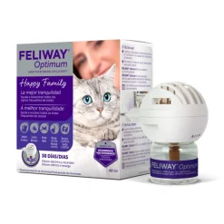 Feliway Optimum Difusor Tranquilizante para gatos Hot
