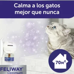 Feliway Optimum Difusor Tranquilizante para gatos Hot