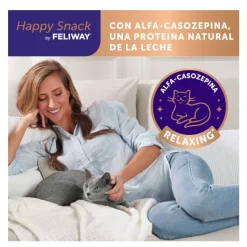Feliway Sobres Happy Snack Relajante Pollo para gatos Hot