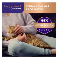 Feliway Sobres Happy Snack Relajante Pollo para gatos Hot