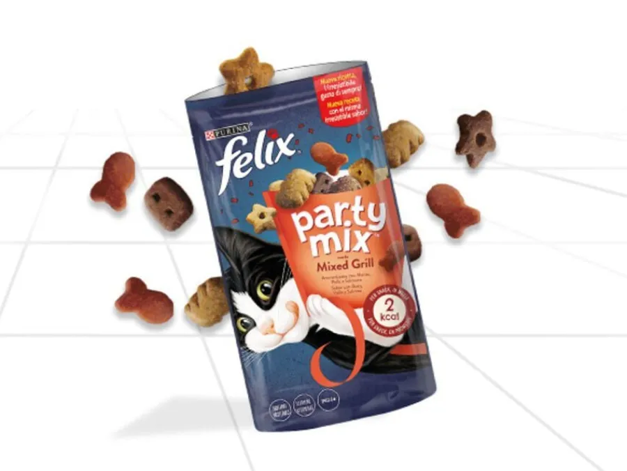 Felix Party Mix Grill Bocaditos para gatos Sale