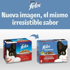 Felix Sensations Selección de Carnes sobres en gelatina - Multipack Clearance