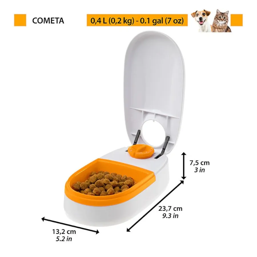 Ferplast Cometa Dispensador Automático de Alimentos para perros y gatos Clearance