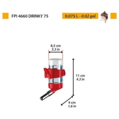 Ferplast Drinky 75 Bebedero para roedores Discount
