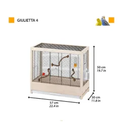 Ferplast Giulietta 4 Jaula para pájaros Outlet