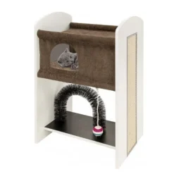 Ferplast Mueble rascador con cuna para gatos Outlet