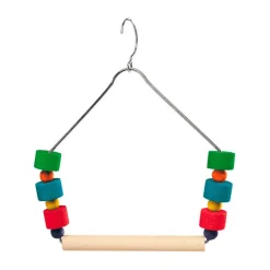 Ferplast PA 4084 Columpio triangular con decoraciones para pájaros Discount