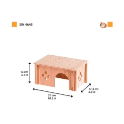 Ferplast SIN 4645 Caseta para roedores Outlet