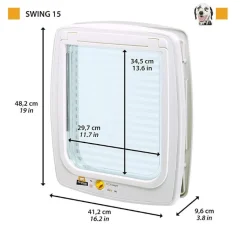 Ferplast Swing 15 Puerta para perros y gatos Outlet