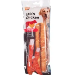 Flamingo Barritas Lick'n Pollo para perros Outlet