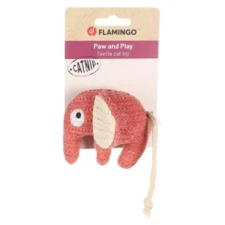 Flamingo Blaro Peluche Elefante Rojo para gatos Hot