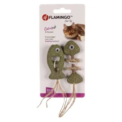 Flamingo Boleo Pez con Cuerda para gatos Best