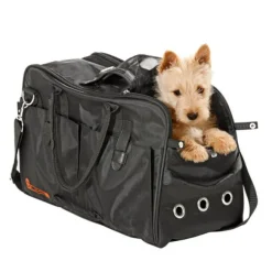 Flamingo Bolso Transportín Negro para mascotas Online