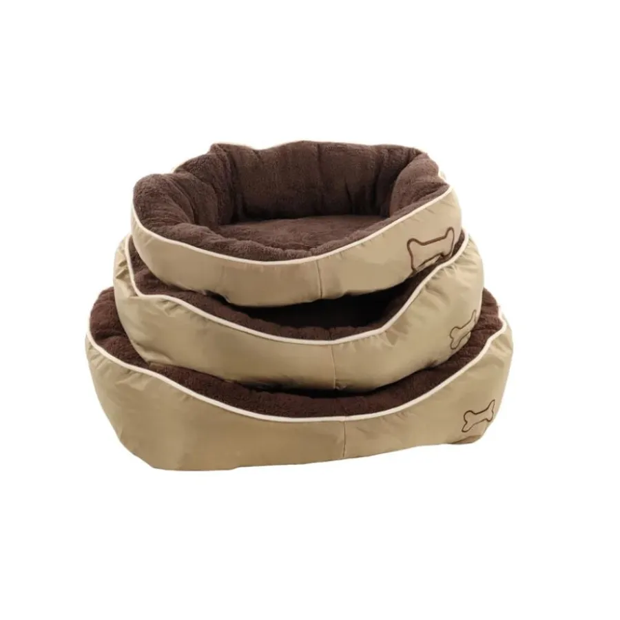 Flamingo Chipz Rectángulo Marrón cama cuna para perros Online