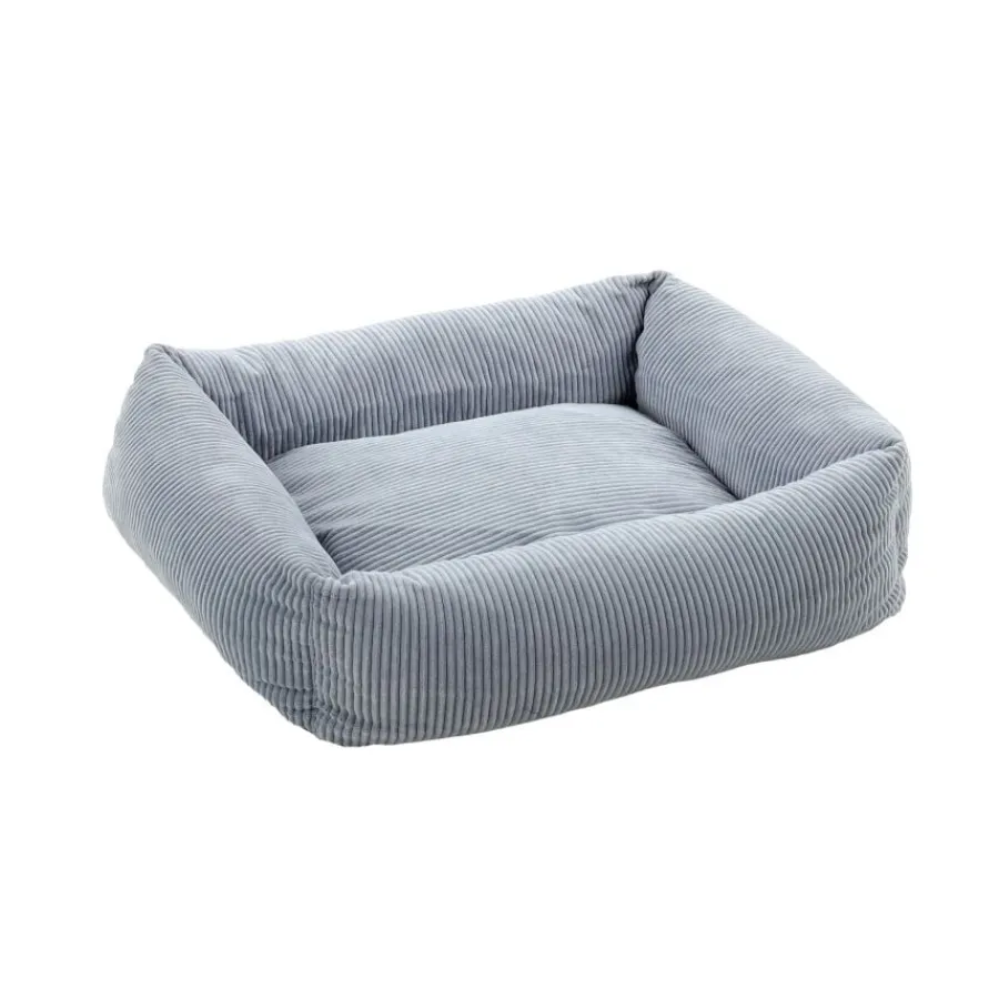 Flamingo Colette Rectángulo Azul cama cuna para perros Clearance