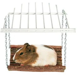 Flamingo Columpio de madera para roedores New