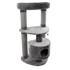Flamingo Cory Árbol Rascador Gris para gatos Sale