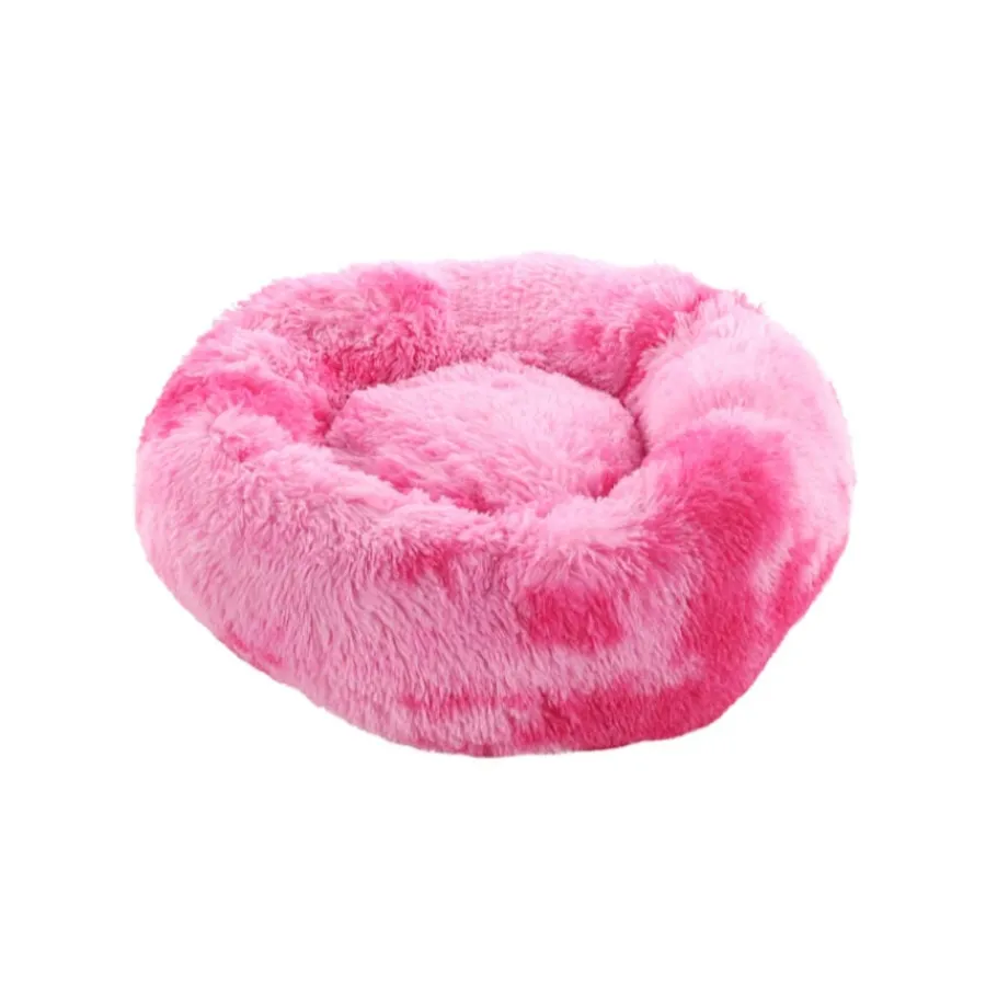 Flamingo Demi Redondo Rosa cama para perros y gatos