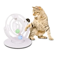 Flamingo Dita juguete interactivo electrónico y giratorio para gatos Online