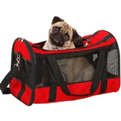 Flamingo Divina Bolso transportín rojo para mascotas Clearance
