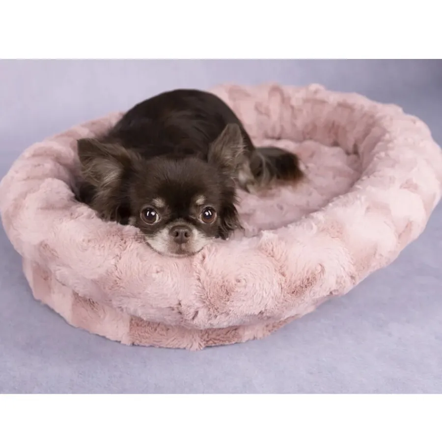 Flamingo Dorian Ovalado Rosa cama cuna para perros y gatos