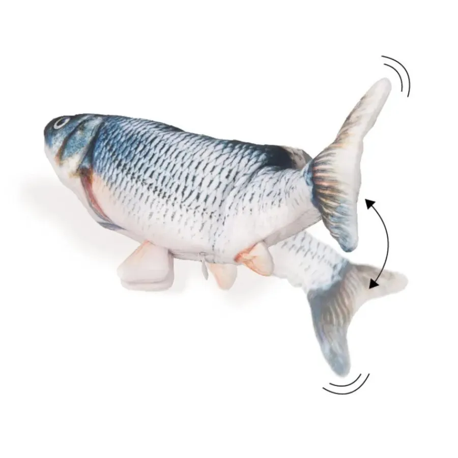 Flamingo Flounder Pez de Juguete Eléctrico para gatos Discount