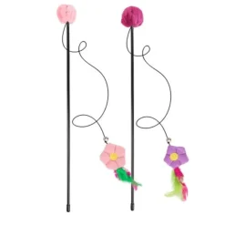 Flamingo Happy Caña con flor para gatos Outlet